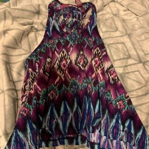 Patterned tank top